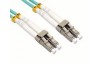 Broxnet Duplex LC/UPC to LC/UPC OM3 50/125 2.0mm 1M LSZH Fiber Patch Cable